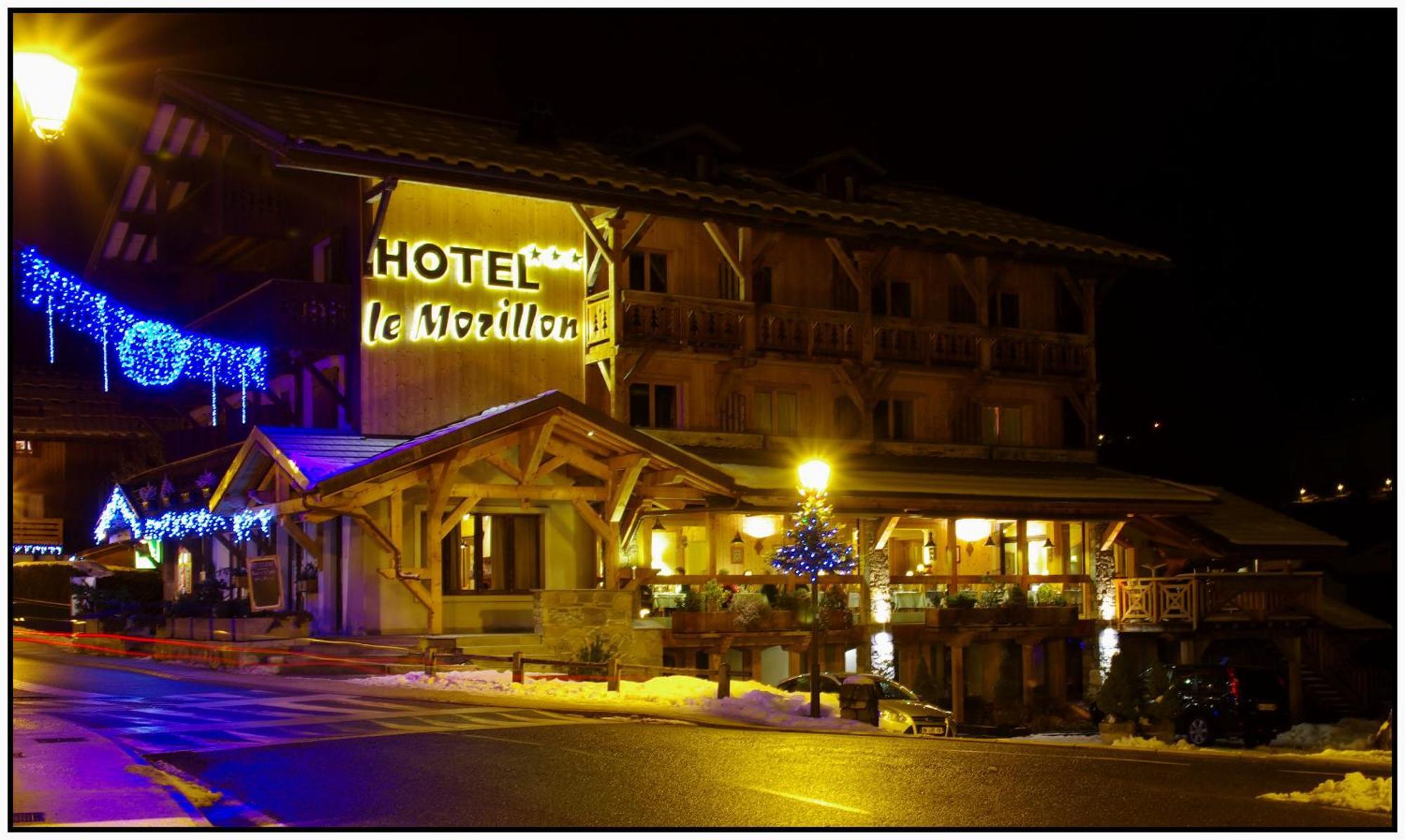 Hotel-Spa Le Morillon Charme & Caractere Exterior foto